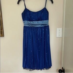 Le Chateau | Women’s Size S Royal Blue Sparkly Dress